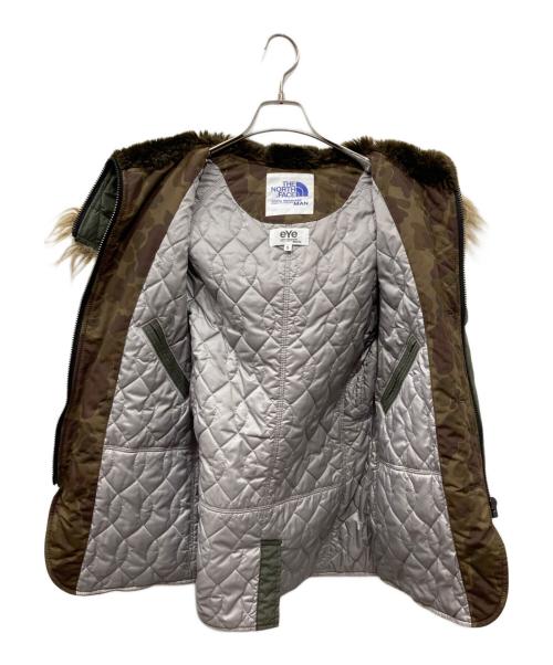THE NORTH FACE（ザ ノース フェイス）THE NORTH FACE eYe COMME des GARCONS JUNYAWATANABE MAN (アイ コム デ ギャルソン ジュンヤ ワタナベ マン) N-3B コラボジャケット オリーブ サイズ:Sの古着・服飾アイテム
