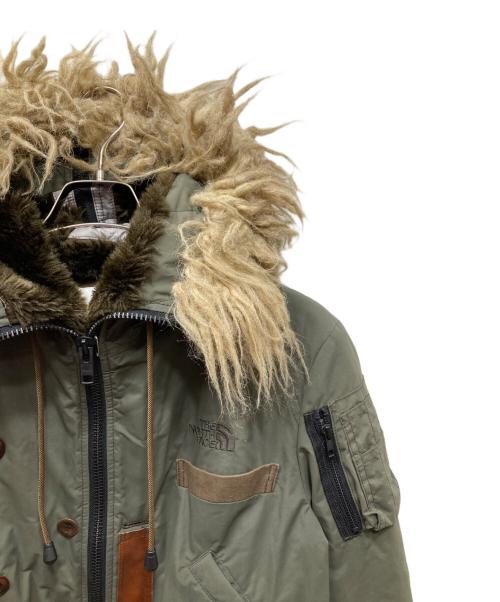 THE NORTH FACE（ザ ノース フェイス）THE NORTH FACE eYe COMME des GARCONS JUNYAWATANABE MAN (アイ コム デ ギャルソン ジュンヤ ワタナベ マン) N-3B コラボジャケット オリーブ サイズ:Sの古着・服飾アイテム
