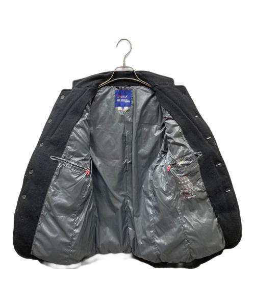 COMME des GARCONS JUNYA WATANABE MAN（コム デ ギャルソン ジュンヤ ワタナベ マン）COMME des GARCONS JUNYA WATANABE MAN (コム デ ギャルソン ジュンヤ ワタナベ マン) DUVETICA (デュベティカ) 紡毛天竺 Wネーム テーラードダウンジャケット ブラック サイズ:Sの古着・服飾アイテム