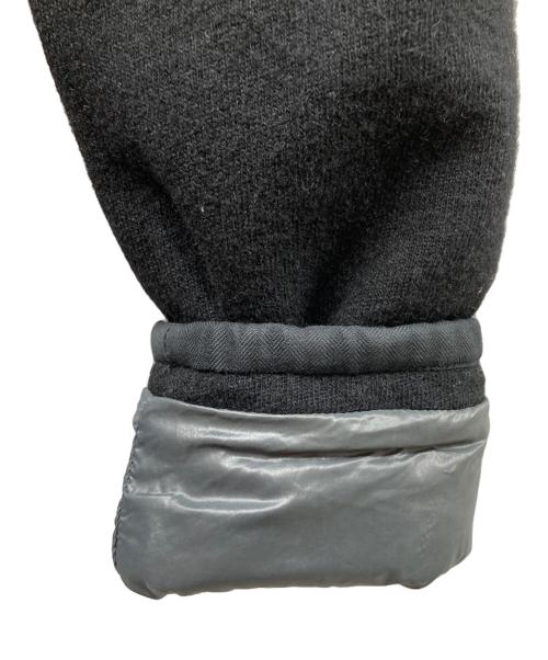 COMME des GARCONS JUNYA WATANABE MAN（コム デ ギャルソン ジュンヤ ワタナベ マン）COMME des GARCONS JUNYA WATANABE MAN (コム デ ギャルソン ジュンヤ ワタナベ マン) DUVETICA (デュベティカ) 紡毛天竺 Wネーム テーラードダウンジャケット ブラック サイズ:Sの古着・服飾アイテム