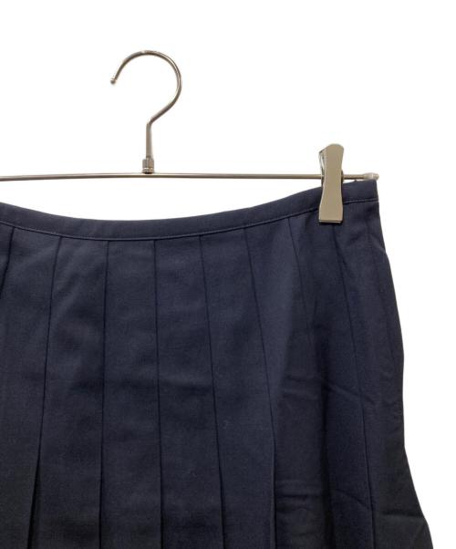 tricot COMME des GARCONS（トリココムデギャルソン）tricot COMME des GARCONS (トリココムデギャルソン) プリーツロングスカート ネイビー サイズ:Ｓの古着・服飾アイテム