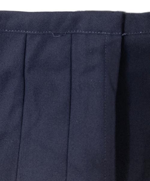 tricot COMME des GARCONS（トリココムデギャルソン）tricot COMME des GARCONS (トリココムデギャルソン) プリーツロングスカート ネイビー サイズ:Ｓの古着・服飾アイテム