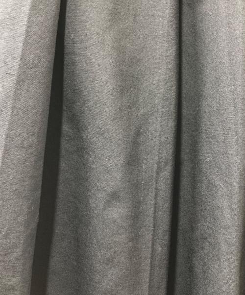 ROBE DE CHAMBRE COMME DES GARCONS（ローブドシャンブル コムデギャルソン）ROBE DE CHAMBRE COMME DES GARCONS (ローブドシャンブル コムデギャルソン) ウールプリーツイージーロングスカート ブラック サイズ:Ｍの古着・服飾アイテム