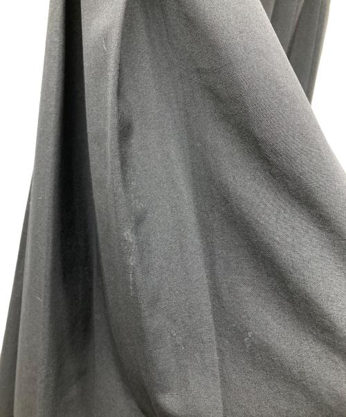 ROBE DE CHAMBRE COMME DES GARCONS（ローブドシャンブル コムデギャルソン）ROBE DE CHAMBRE COMME DES GARCONS (ローブドシャンブル コムデギャルソン) ウールプリーツイージーロングスカート ブラック サイズ:Ｍの古着・服飾アイテム