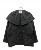 machattマチャット）の古着「トップサーモキルティングジャケット 中綿ジャケット」｜ブラック