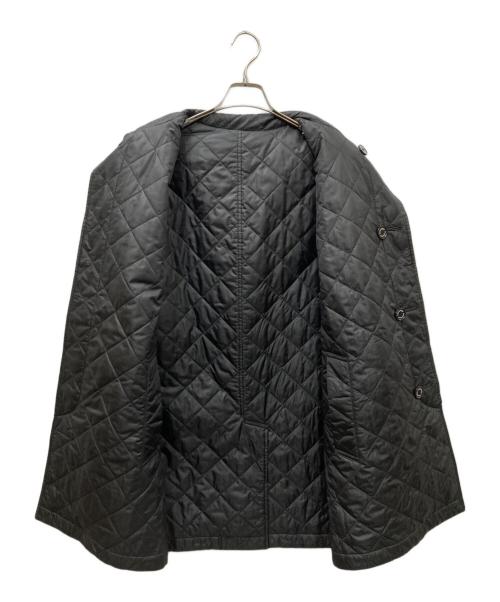 MACKINTOSH（マッキントッシュ）MACKINTOSH (マッキントッシュ) キルティング ウール リバーシブル比翼ステンカラーコート グレー サイズ:40の古着・服飾アイテム