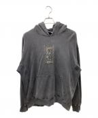 BlackEyePatchブラックアイパッチ）の古着「ロゴ刺繍パーカー」｜ブラック