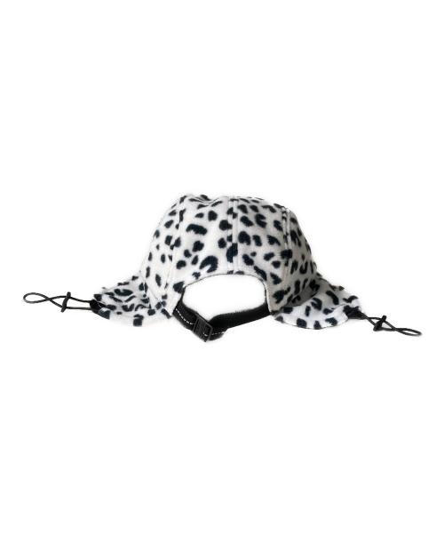 SUPREME（シュプリーム）SUPREME (シュプリーム) 24AW Polartec Earflap Camp Cap 'Leopard' ポーラーテックキャンプキャップ ホワイト×ブラックの古着・服飾アイテム