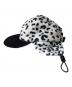 SUPREME (シュプリーム) 24AW Polartec Earflap Camp Cap 'Leopard' ポーラーテックキャンプキャップ ホワイト×ブラック：9000円