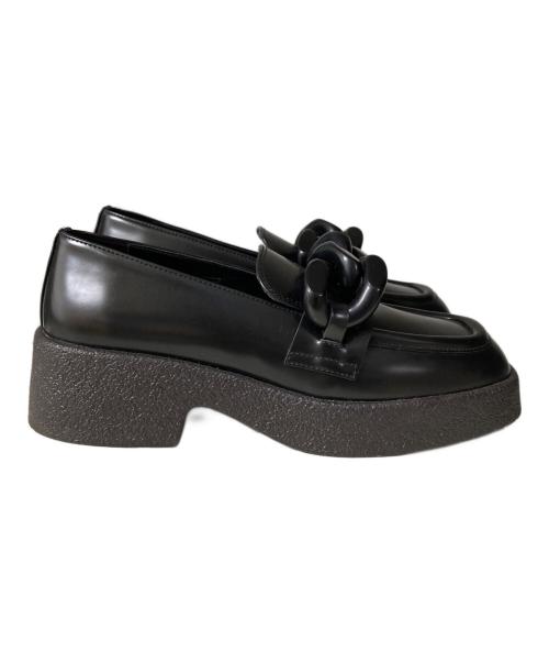 STELLA McCARTNEY（ステラマッカートニー）STELLA McCARTNEY (ステラマッカートニー) Skyla チャンキーソールローファー ブラック サイズ:39の古着・服飾アイテム