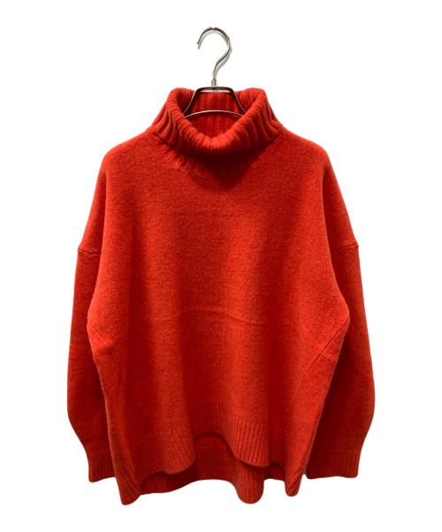 BEAUTY&YOUTH（ビューティーアンドユース）BEAUTY&YOUTH (ビューティーアンドユース) ウールカシミヤタートルネックニット オレンジ サイズ:Freeの古着・服飾アイテム
