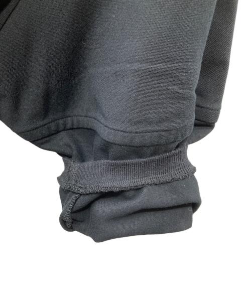 ENFOLD（エンフォルド）ENFOLD (エンフォルド) ストレッチカノコ 立体スリーブポロSHIRT ブラック サイズ:38の古着・服飾アイテム