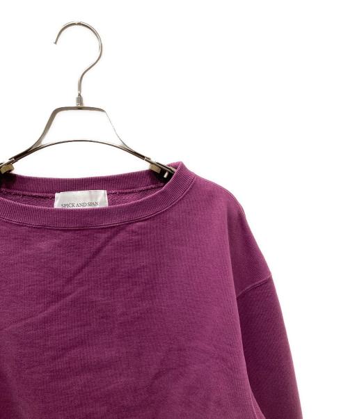 Spick and Span（スピック＆スパン）Spick and Span (スピックアンドスパン) スウェット パープル サイズ:Freeの古着・服飾アイテム