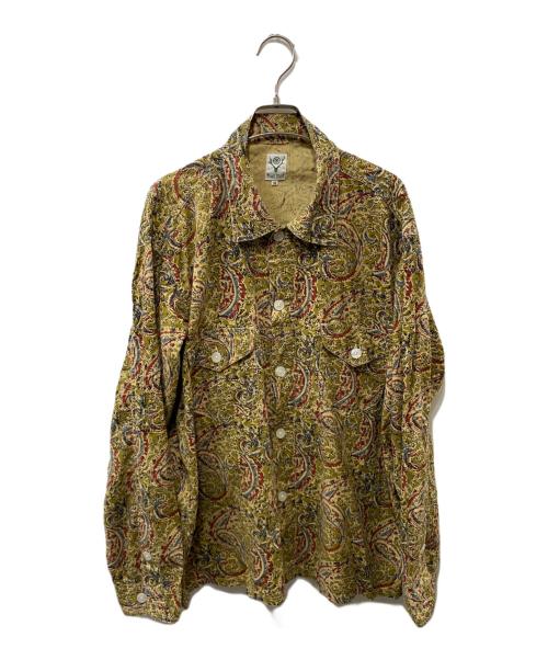 South2 West8（サウスツー ウエストエイト）South2 West8 (サウスツー ウエストエイト) Smokey Shirt スモーキーシャツ オリーブ サイズ:Mの古着・服飾アイテム