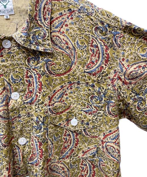 South2 West8（サウスツー ウエストエイト）South2 West8 (サウスツー ウエストエイト) Smokey Shirt スモーキーシャツ オリーブ サイズ:Mの古着・服飾アイテム