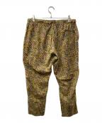 South2 West8サウスツー ウエストエイト）の古着「SS STRING SLACK PANT PRINTED FLANNEL PAISLEY イージーパンツ」｜オリーブ