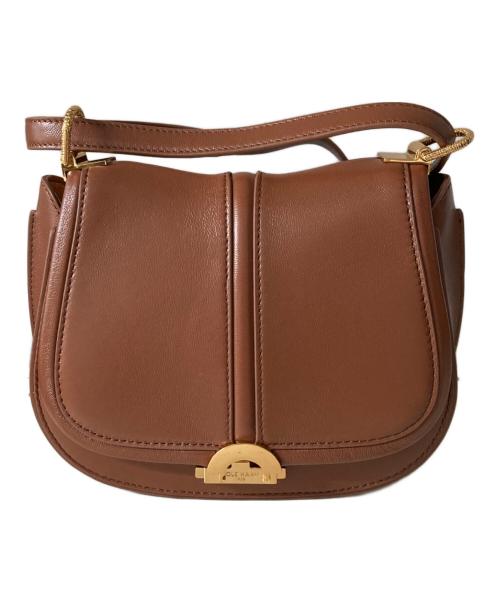 COLE HAAN（コールハーン）COLE HAAN (コールハーン) セレネアサドルバッグ ショルダーバッグ ブラウンの古着・服飾アイテム