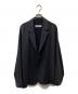 UNITED ARROWS by DAISUKE OBANA（ユナイテッドアローズアンドサンズバイダイスケオバナ）の古着「ESSENS I D/SL JACKET テーラード ジャケット」｜ブラック
