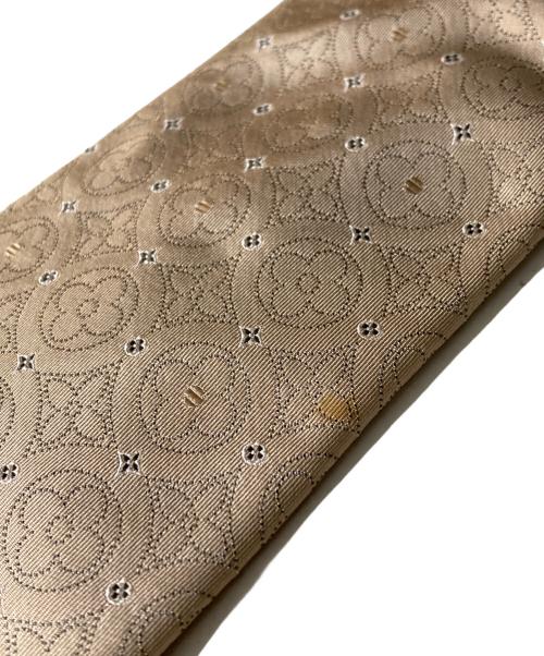 LOUIS VUITTON（ルイ ヴィトン）LOUIS VUITTON (ルイ ヴィトン) シルクネクタイ ベージュ サイズ:なしの古着・服飾アイテム