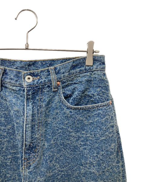 JOURNAL STANDARD（ジャーナルスタンダード）JOURNAL STANDARD (ジャーナルスタンダード) スクラッチ デニム フェード グレー ブルー サイズ:Sの古着・服飾アイテム