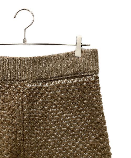 ISA BOULDER（イザボールダー）ISA BOULDER (イザボールダー) 2WAYニットパンツ ブラウン サイズ:Mの古着・服飾アイテム
