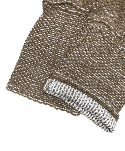 ISA BOULDER（イザボールダー）ISA BOULDER (イザボールダー) 2WAYニットパンツ ブラウン サイズ:Mの古着・服飾アイテム