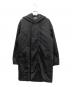 STELLA McCARTNEY（ステラマッカートニー）の古着「フーデッドコート」｜ブラック