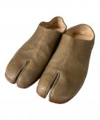 Maison Margielaメゾンマルジェラ）の古着「TABI BABOUCHE/バブーシュ」｜ブラウン