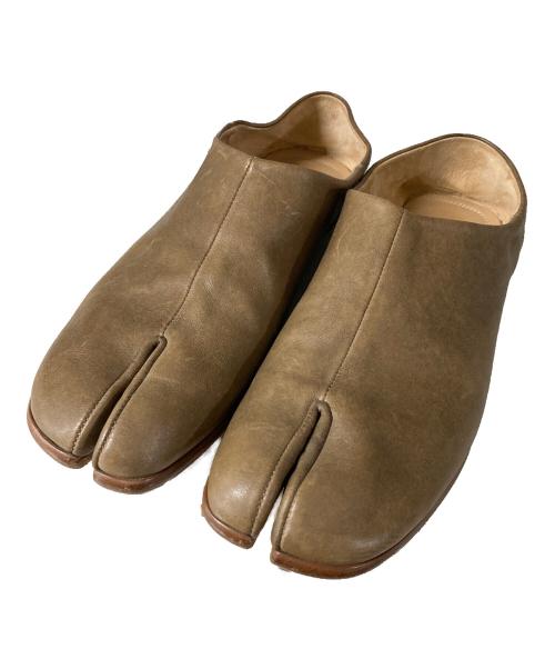 Maison Margiela（メゾンマルジェラ）Maison Margiela (メゾンマルジェラ) TABI BABOUCHE/バブーシュ ブラウン サイズ:43の古着・服飾アイテム