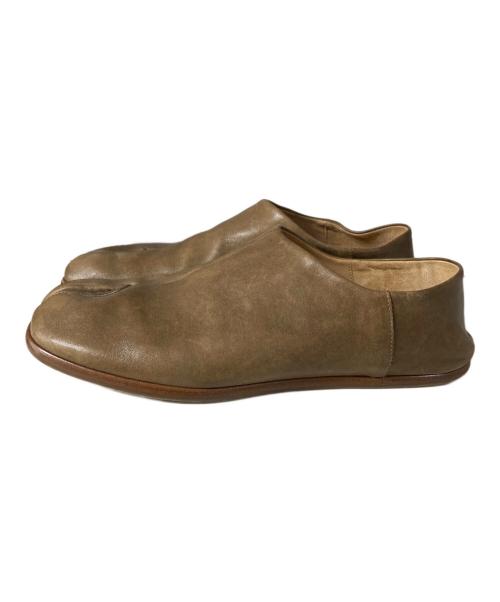 Maison Margiela（メゾンマルジェラ）Maison Margiela (メゾンマルジェラ) TABI BABOUCHE/バブーシュ ブラウン サイズ:43の古着・服飾アイテム