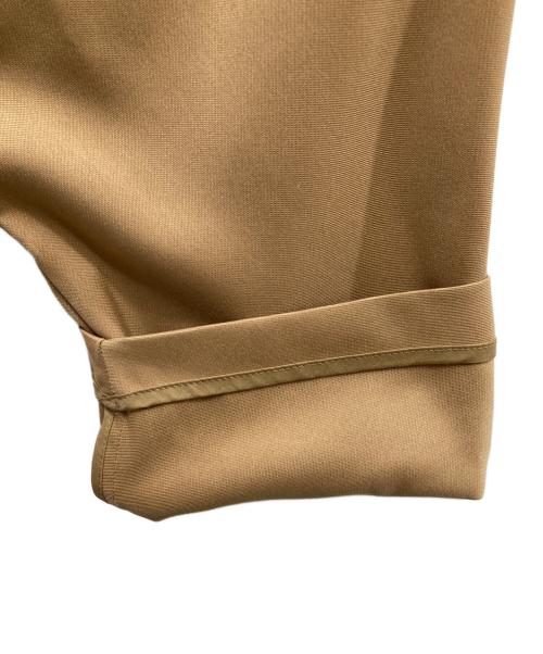 Spick and Span（スピック＆スパン）Spick and Span (スピックアンドスパン) バックギャザーノーカラーブルゾン ブラウン サイズ:Freeの古着・服飾アイテム