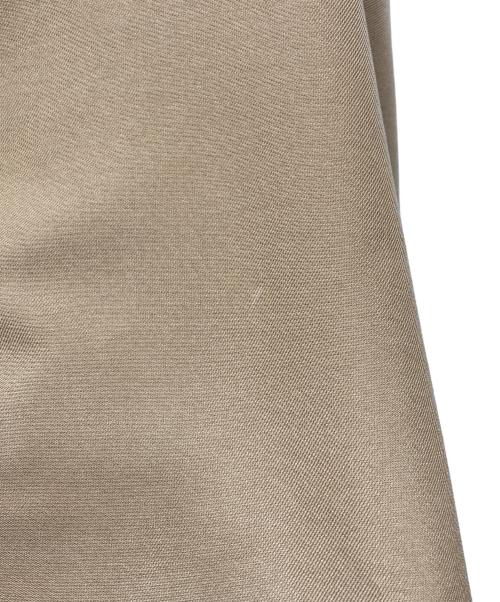 Spick and Span（スピック＆スパン）Spick and Span (スピックアンドスパン) バックギャザーノーカラーブルゾン ブラウン サイズ:Freeの古着・服飾アイテム