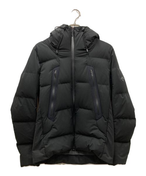 DESCENTE ALLTERRAIN（デザイント オルテライン）Descente ALLTERRAIN (デザイント オルテライン) マウンテニア 水沢ダウンジャケット ブラック サイズ:Mの古着・服飾アイテム