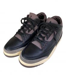 NIKE×A Ma Maniere（ナイキ×ア・マ・マニエール）の古着「WMNS Air Jordan 3 Retro OG SP "Black and Flat Pewter/WYWS" ジョーダン3レトロ」｜ブラック