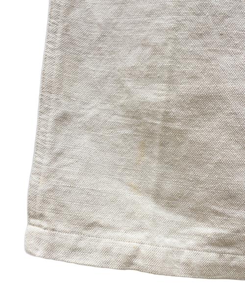 HEUGN（ユーゲン）HEUGN (ユーゲン) TROUSER 036 リネン混パンツ ベージュ サイズ:2の古着・服飾アイテム