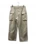 HEUGN（ユーゲン）の古着「TROUSER 036 リネン混パンツ」｜ベージュ