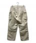 HEUGN (ユーゲン) TROUSER 036 リネン混パンツ ベージュ サイズ:2：12000円