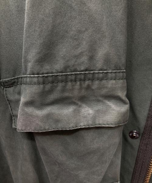 Barbour（バブアー）Barbour (バブアー) KAPTAIN SUNSHINE (キャプテンサンシャイン) Barbour 別注 Stand collar Traveller coat オリーブ サイズ:38の古着・服飾アイテム