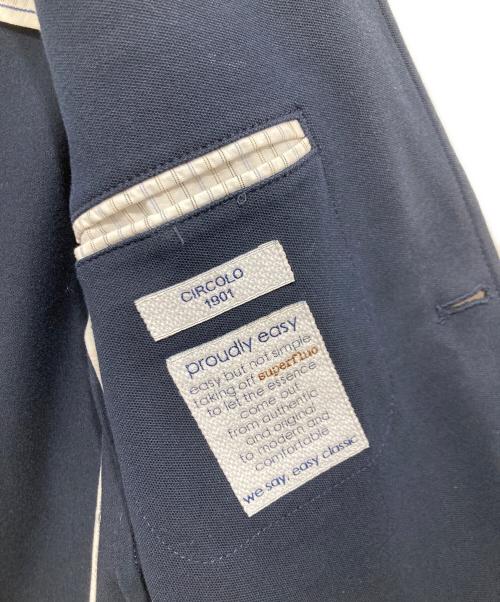 CIRCOLO 1901（チルコロ1901）Circolo 1901 (チルコロ1901) テーラードジャケット ネイビー サイズ:46の古着・服飾アイテム