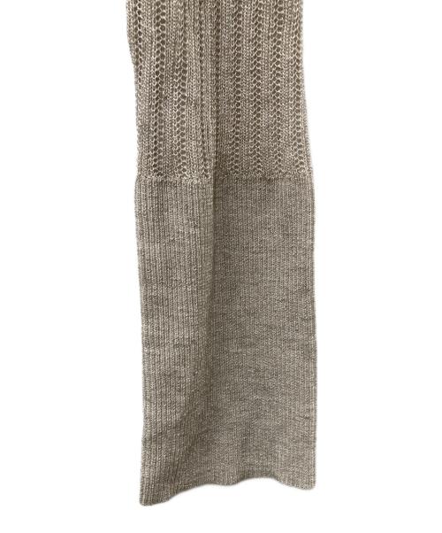 FOXEY（フォクシー）FOXEY (フォクシー) リネン混カーディガン ベージュ サイズ:38の古着・服飾アイテム