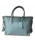 LONGCHAMP (ロンシャン) レザートートバッグ ブルー：16000円