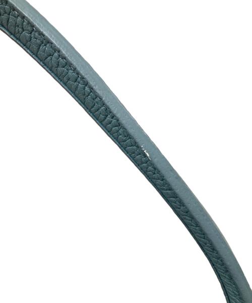 LONGCHAMP（ロンシャン）LONGCHAMP (ロンシャン) ペネロペ レザートートバッグ ブルーの古着・服飾アイテム