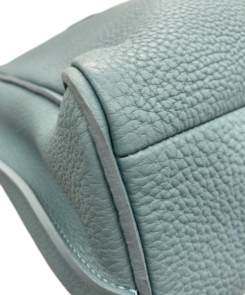 LONGCHAMP（ロンシャン）LONGCHAMP (ロンシャン) ペネロペ レザートートバッグ ブルーの古着・服飾アイテム