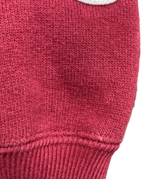 Champion REVERSE WEAVE（チャンピオン リバース ウィーブ）Champion REVERSE WEAVE (チャンピオン リバース ウィーブ) Pilgrim Surf+Supply (ピルグリム サーフサプライ) コラボプリントスウェット レッド サイズ:XSの古着・服飾アイテム