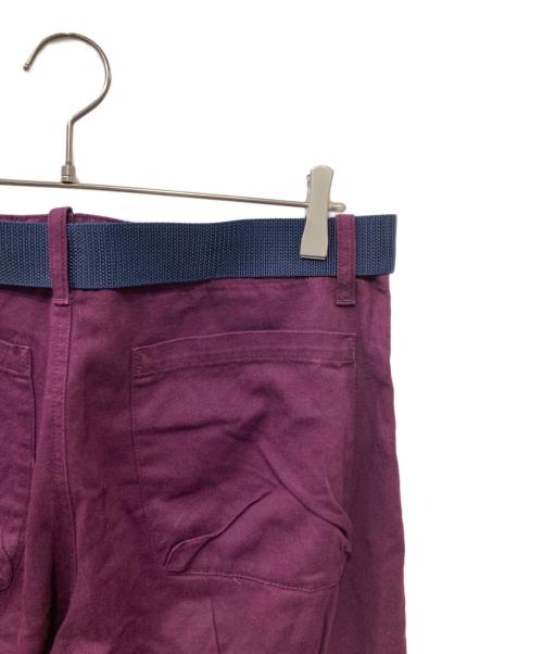 assemble a.k.a. AFFA（アッセンブル エーケーエー エーエフエ）assemble a.k.a. AFFA (アッセンブル エーケーエー エーエフエ) Bondage pants  ボンテージパンツ ボルドー サイズ:Mの古着・服飾アイテム