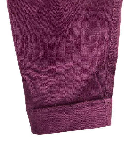 assemble a.k.a. AFFA（アッセンブル エーケーエー エーエフエ）assemble a.k.a. AFFA (アッセンブル エーケーエー エーエフエ) Bondage pants  ボンテージパンツ ボルドー サイズ:Mの古着・服飾アイテム