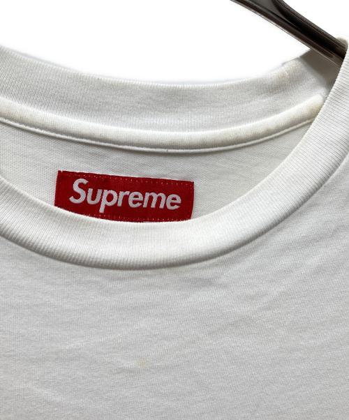 SUPREME（シュプリーム）SUPREME (シュプリーム) Contact S/S Top ホワイト サイズ:Mの古着・服飾アイテム