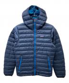 Patagoniaパタゴニア）の古着「Down Sweater Hoody ダウンジャケット」｜ネイビー