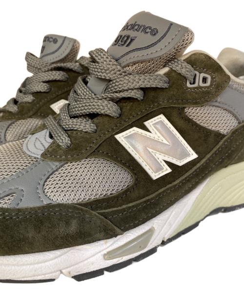 NEW BALANCE（ニューバランス）NEW BALANCE (ニューバランス) ローカットスニーカー カーキ サイズ:USA 8 1/2の古着・服飾アイテム