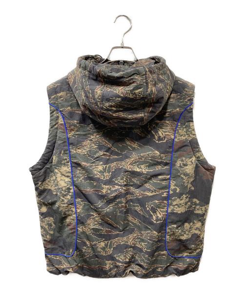 DIESEL（ディーゼル）DIESEL (ディーゼル) J-OSTEND-SL-CAMU スリーブレスブルゾン グリーン サイズ:46の古着・服飾アイテム